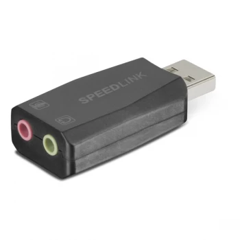 Speedlink Vigo USB External Sound Card Black - SL-8850-BK-01