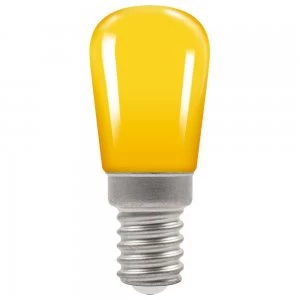 Crompton LED Coloured Pygmy SES E14 1.3W - Yellow