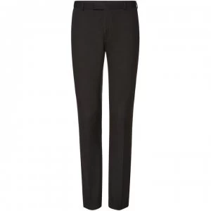 Label Lab Jones Skinny Fit Twill Suit Trousers - Black