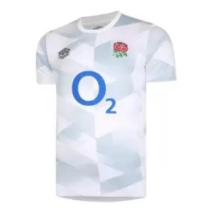 Umbro England Rugby Warm Up Top Mens - White