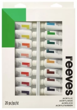 Reeves Acrylic 22ml Set 20 Pieces