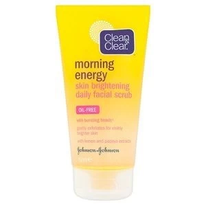 Clean and Clear Morning Energy Daily Facial Scrub 150ml