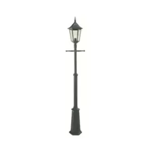 Elstead - 1 Light Outdoor Post Signal Lantern Black IP54, E27