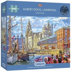Gibsons Albert Dock Liverpool 1000 Piece Jigsaw Puzzle
