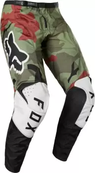 FOX 180 BNKR Motocross Pants, green-multicolored, Size 30, green-multicolored, Size 30