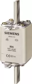 Siemens 250A 2 NH Centred Tag Fuse, gG, 500V ac