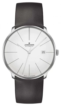 Junghans Meister Fein Automatic Brown Leather Strap 27/ Watch