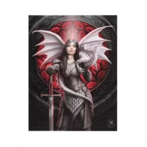 19x25 Valour Canvas by Anne Stokes