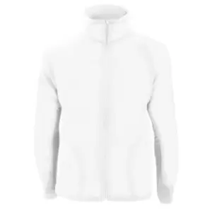 Result Core Mens Micron Anti Pill Fleece Jacket (XL) (White)