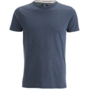 Threadbare Mens William T-Shirt - Navy Blue - L - Navy