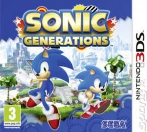 Sonic Generations Nintendo 3DS Game