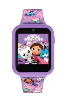 Tikkers Gabbys Dollhouse Purple Printed Interactive Watch - Plastic