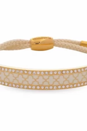 Ladies Halcyon Days Gold Plated Agama Sparkle Friendship Bracelet FBAGS0510G