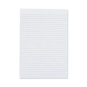 Cambridge A4 Everyday 160 Pages 70gsm Head Glued Ruled Memo Pad White