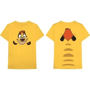 Disney - Lion King Timon Unisex Small T-Shirt - Yellow
