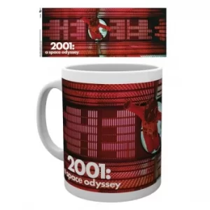 2001 A Space Odyssey Red Astronaut Mug