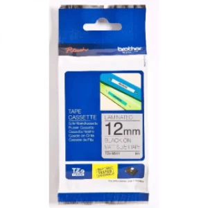 Brother TZE-M931 P-touch Black on Silver Tape 12mm x 8m