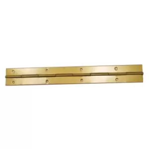 Airtic Metal Piano Hinge Gold Colour 30 x 240mm - Colour Gold, Pack of 1