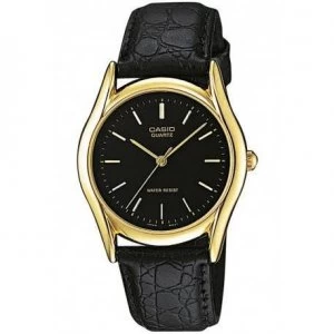 Casio Ladies SS Gold Plated Watch - MTP-1154PQ-1A