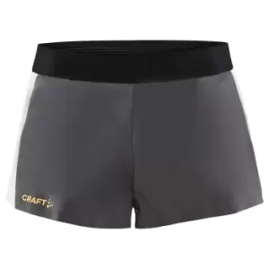 Craft Mens Pro Hypervent Split Hem Shorts (XL) (Granite Ash)