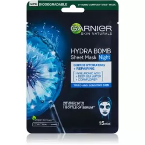 Garnier Skin Naturals Hydra Bomb nourishing face sheet mask Night 28 g