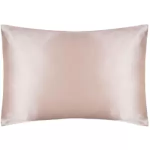 Belledorm 100% Mulberry Silk Pillowcase (One Size) (Pink) - Pink