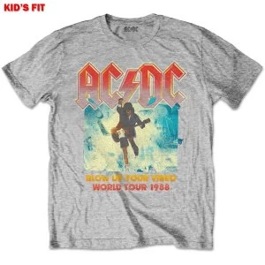 AC/DC - Blow Up Your Video Kids 3 - 4 Years T-Shirt - Grey