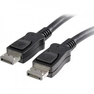 Manhattan DisplayPort Cable 3m 307093-CG Black [1x DisplayPort plug - 1x DisplayPort plug]
