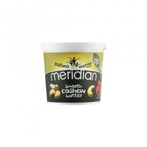 Meridian Natural Smooth Cashew Butter - 100% Nuts - 1000g