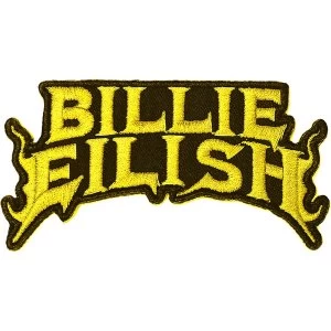 Billie Eilish - Flame Yellow Standard Patch