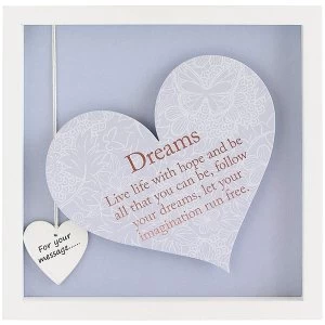 Said with Sentiment Square Heart Frames Dreams