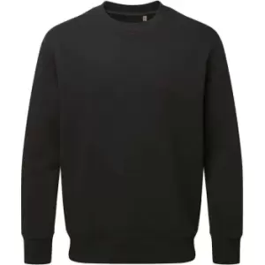 Anthem Unisex Adult Organic Sweatshirt (XS) (Black)