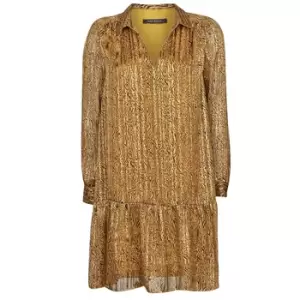 Ikks BS30195-75 womens Dress in Brown - Sizes UK 6,UK 8,UK 10,UK 12,UK 14,UK 16