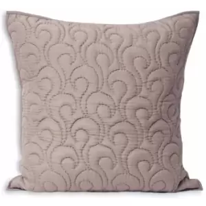 Riva Home Nimes Silk Cushion Cover (55x55cm) (Heather) - Heather