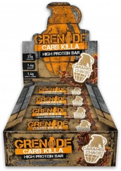 Grenade Carb Killa Protein Bars Caramel Chaos 12 x 60g