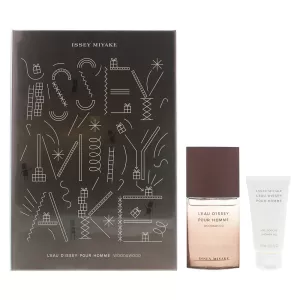 Issey Miyake LEau DIssey Pour Homme Wood & Wood Gift Set 50ml Eau de Parfum + 50ml Shower Gel