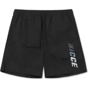 Nicce Coast Swim Shorts Mens - Black
