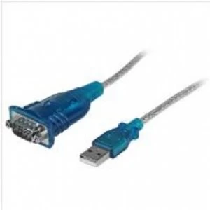 StarTech 1 Port USB to RS232 DB9 Serial Adapter Cable MM
