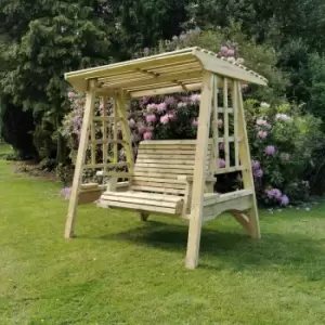 Hawthorn 2 Seater Swing Chair, Wood