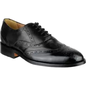 Amblers Ben Leather Soled Oxford Brogue Black Size 10