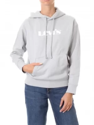 LEVI'S Sweatshirt Women Grey cotone