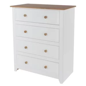 Capri 4 drawer chest