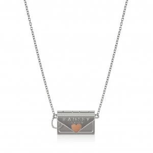 Radley 18ct Rose Gold & Silver Plated Hello Love Necklace