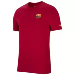 2021-2022 Barcelona Travel Tee (Noble Red)
