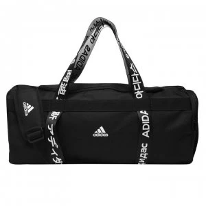 adidas 4Athlts Duffel Bag Medium Adults - Black/White