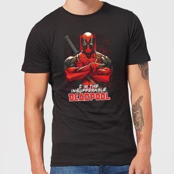 Marvel Deadpool Crossed Arms T-Shirt - Black - 3XL - Black