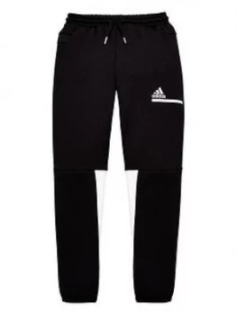 Adidas Boys Z.N.E Pants - Black White