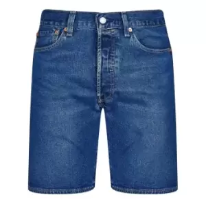 Levis 501 Hemmed Shorts - Blue