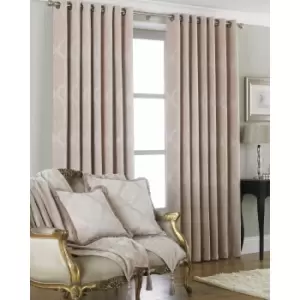 Riva Home Winchester Ringtop Curtains (90x90 (229x229cm)) (Natural)