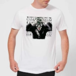 DC Comics Batman Killing Joker HaHaHa T-Shirt - White - 5XL